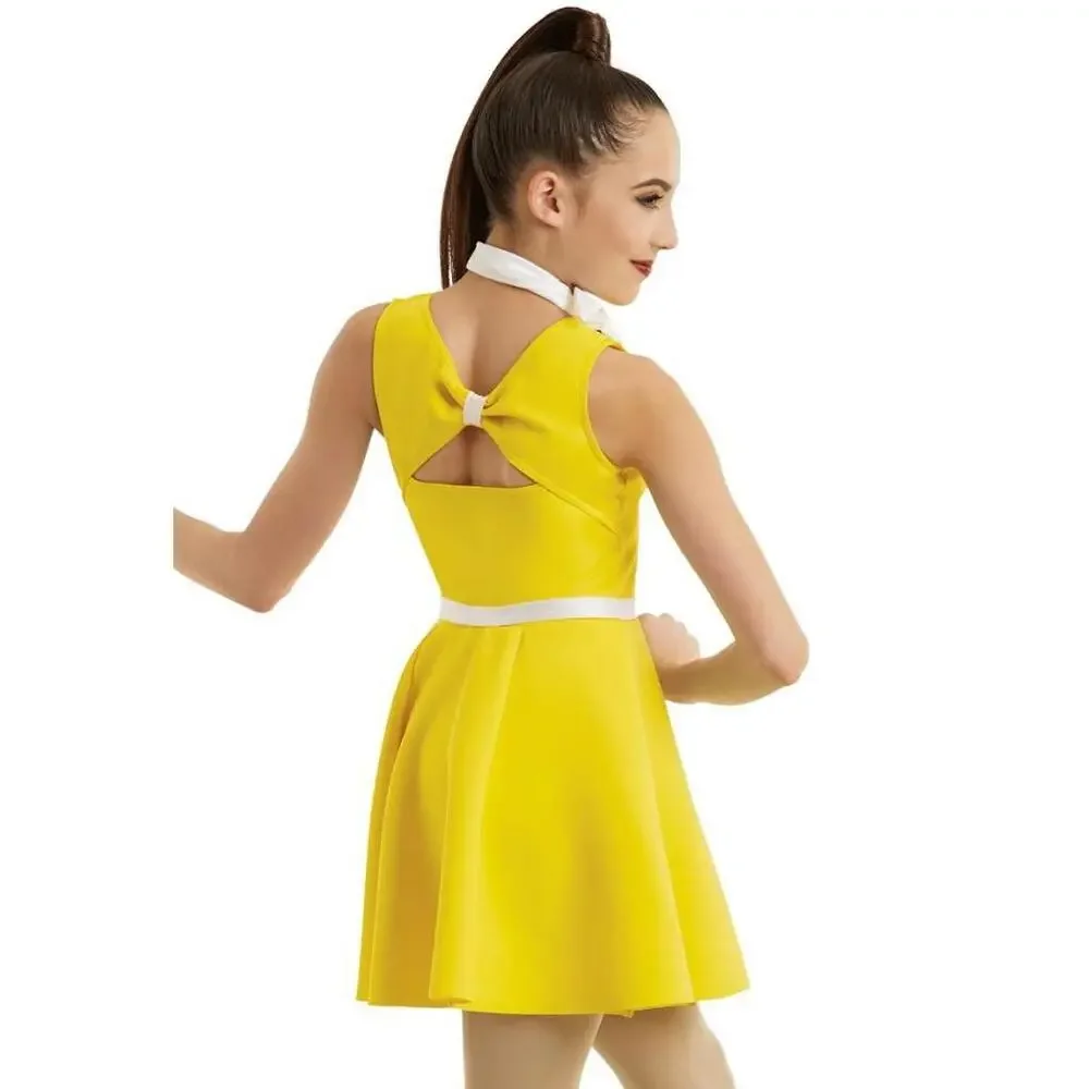 Pre-Owned Dance Costume Weissman 10812 XL Child Pink Dress Jazz